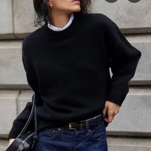 ARCHIVAL Piece - Sold Out NYC Black Cashmere Sweater, Small